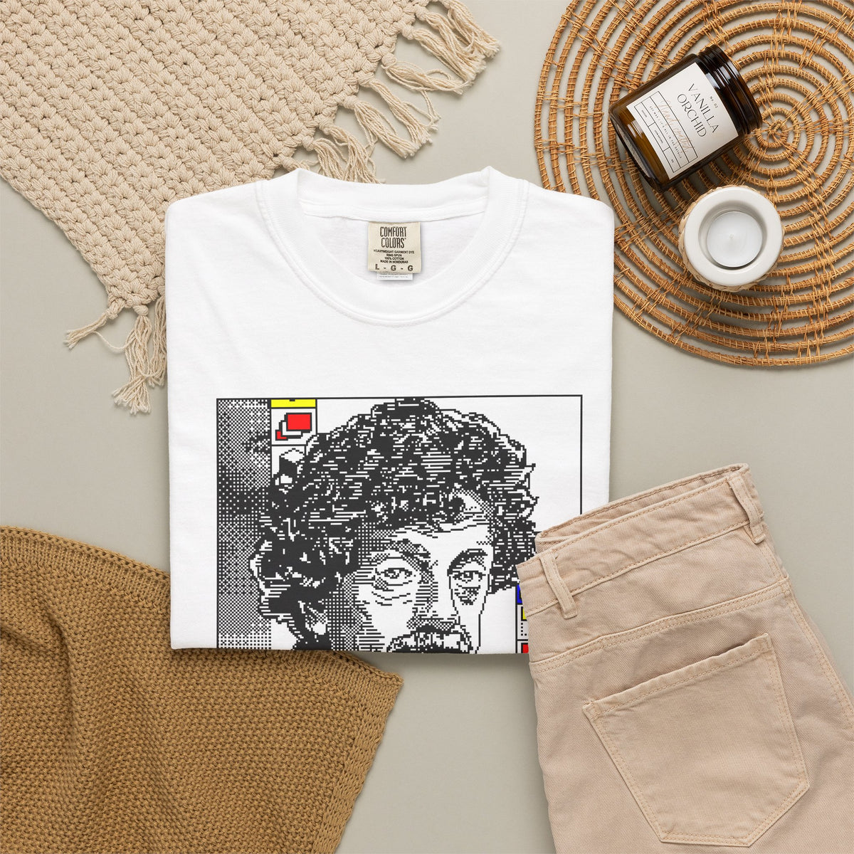 Vonnegut Retro Macintosh Portrait