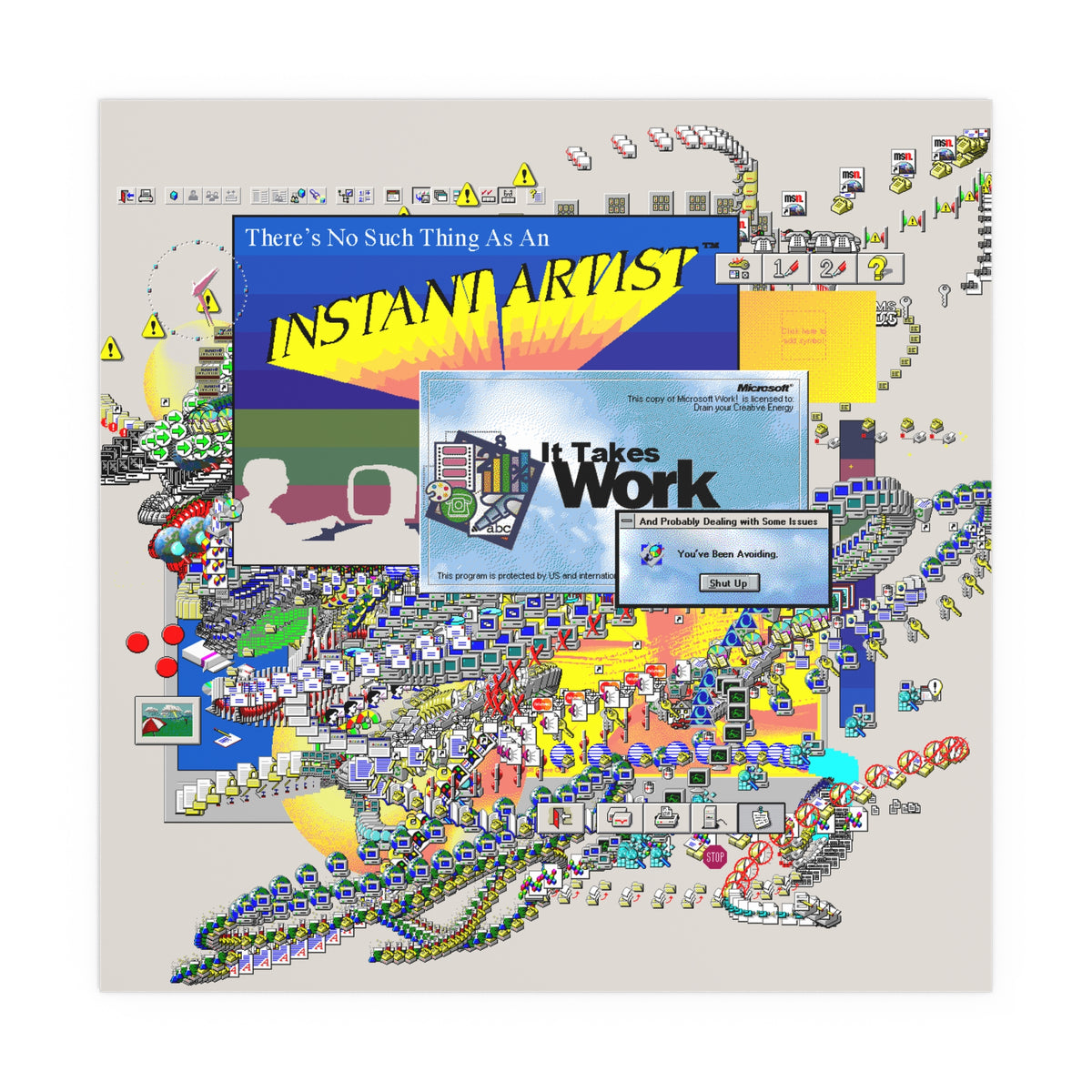 There is No Such Thing as an Instant Artist