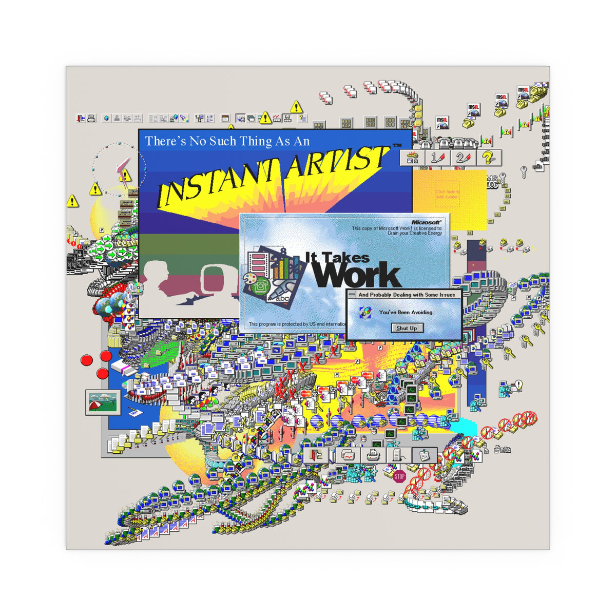 There is No Such Thing as an Instant Artist