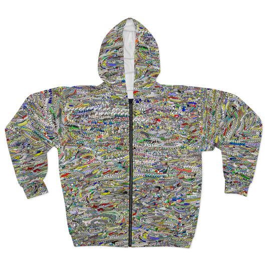 WOW - Zip-up Hoodie