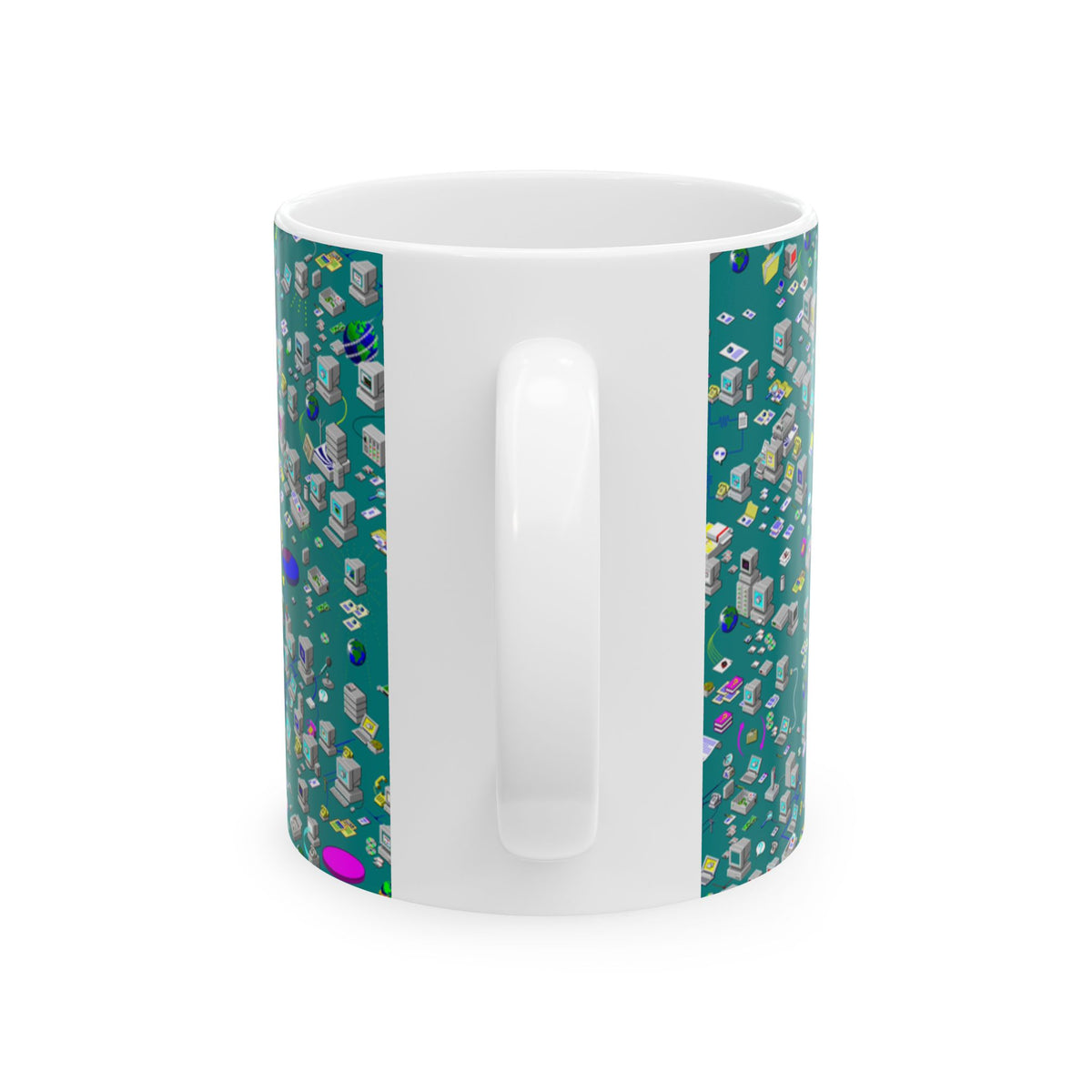 Everything in its Place in the Network Ceramic Mug, (11oz, 15oz)